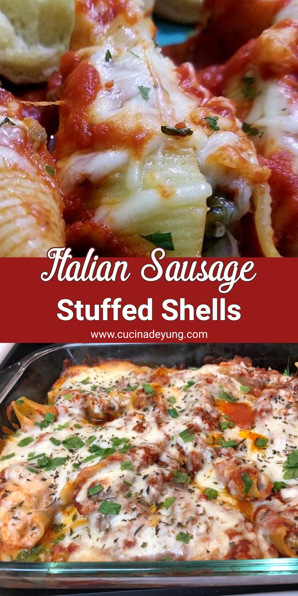 Italian Sausage Stuffed Shells Recipe – CUCINADEYUNG