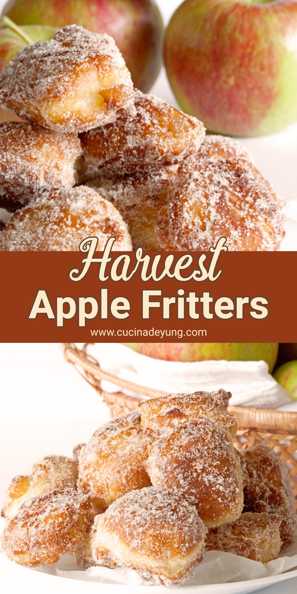 Harvest Apple Fritters Cucinadeyung