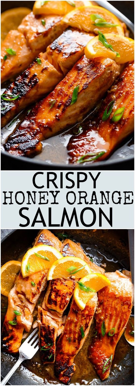 Crispy Honey Orange Glazed Salmon – Cucina de Yung