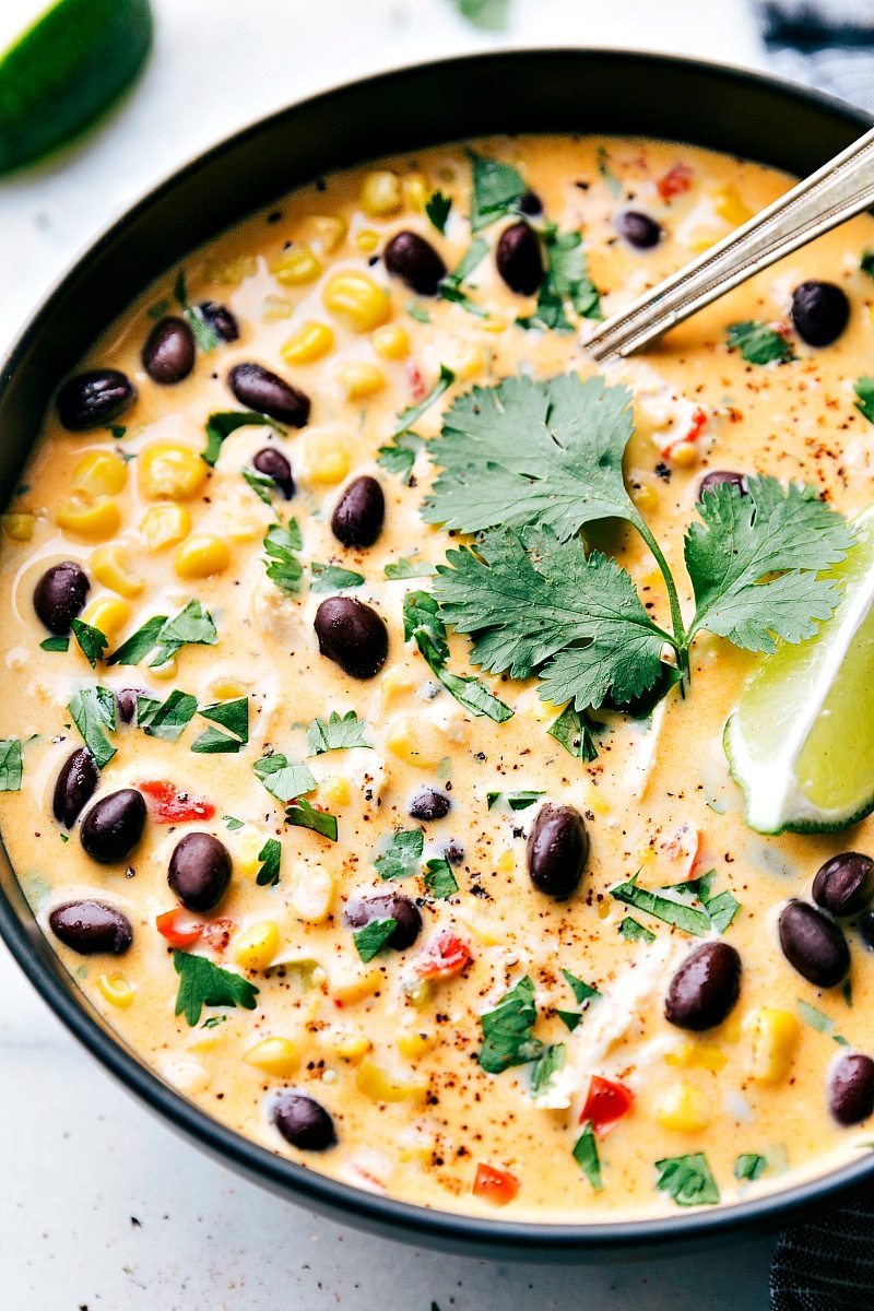 The BEST Crockpot Mexican Street Corn & Chicken Chowder – CUCINADEYUNG