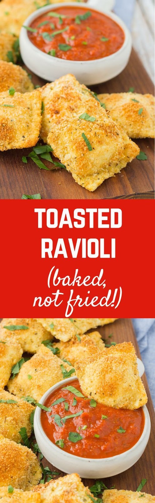 Toasted Cheese Ravioli with Pizza Sauce – Cucina de Yung