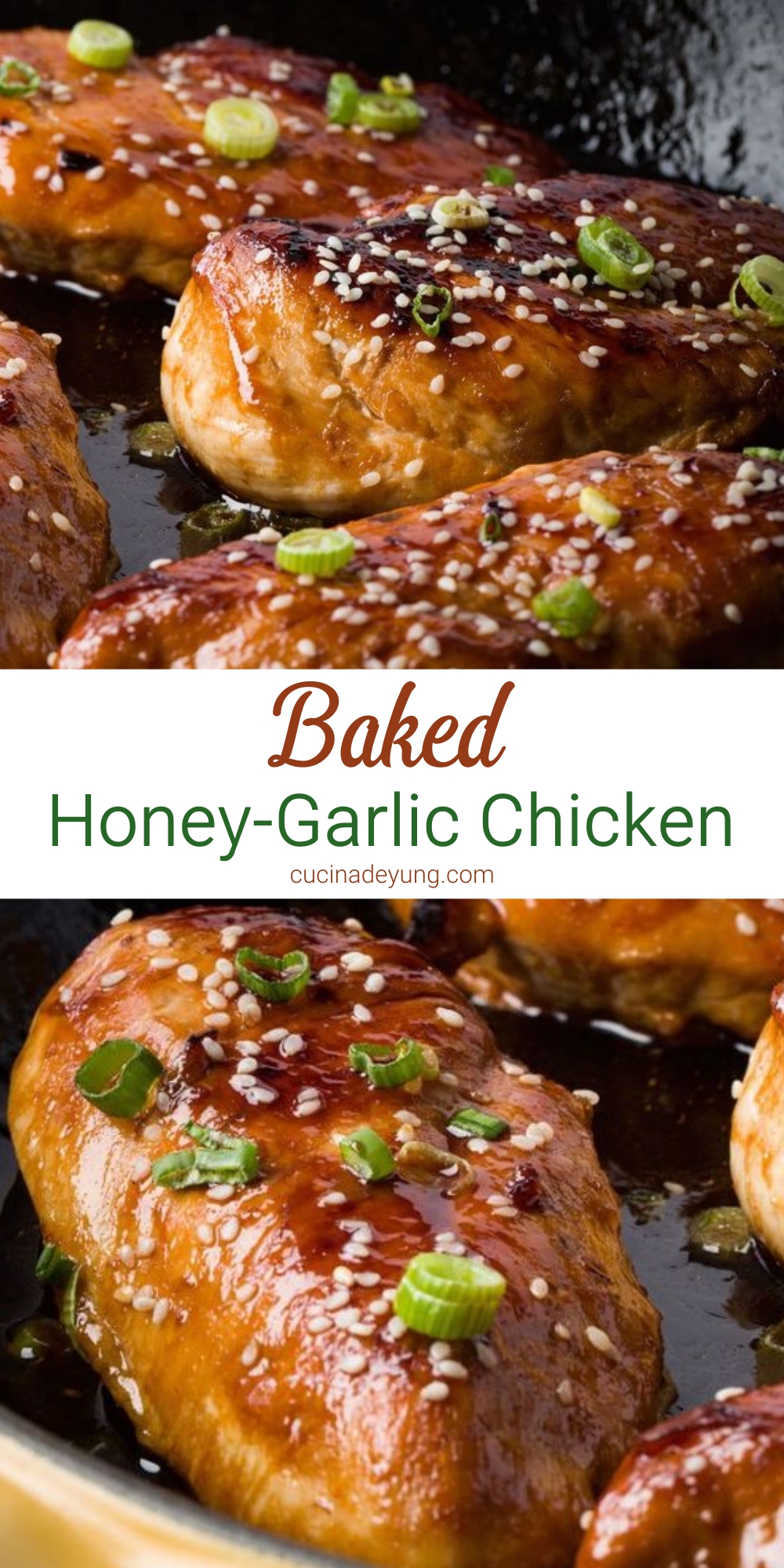 Baked Honey-Garlic Chicken Recipe – CUCINADEYUNG