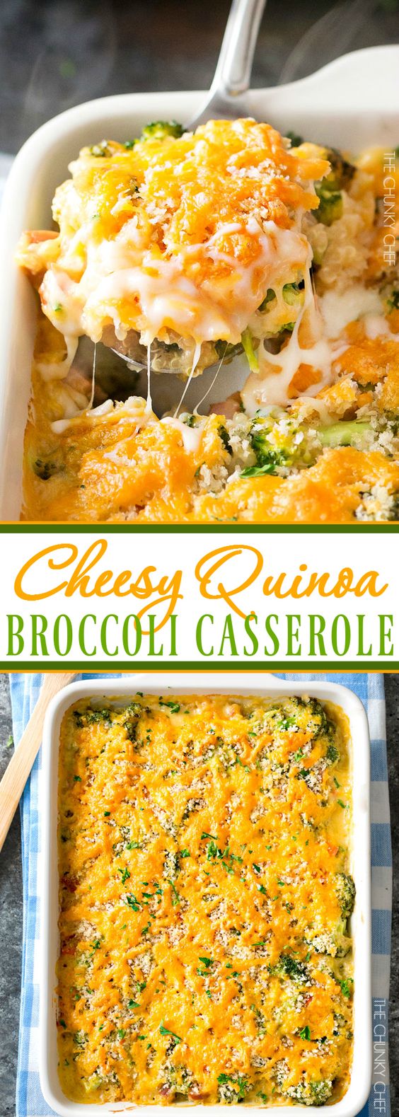 Cheesy Quinoa and Sausage Broccoli Casserole – Cucina de Yung