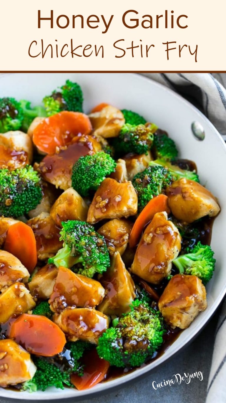 Easy Honey Garlic Chicken Stir Fry Cucinadeyung 5708