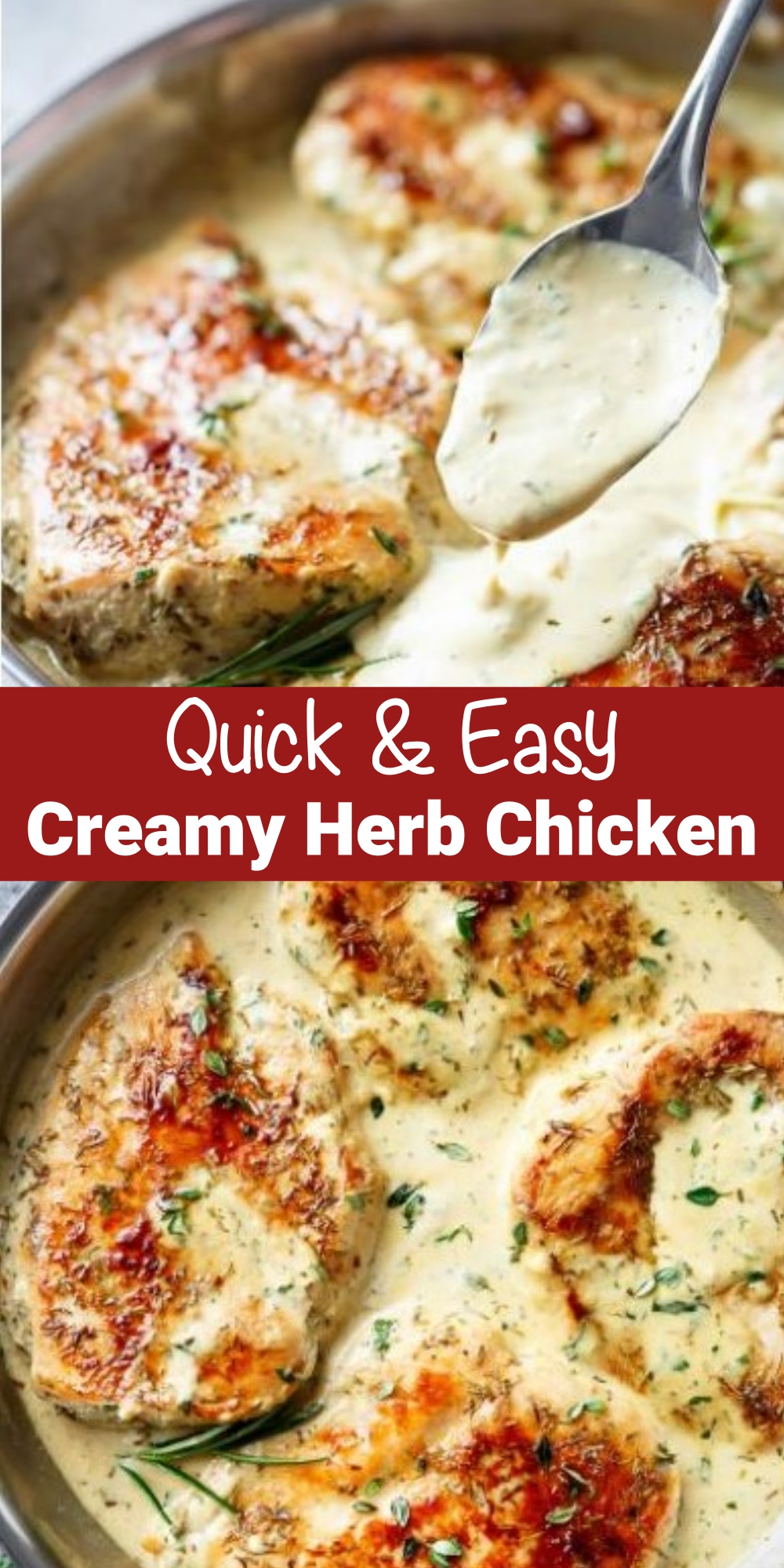 Quick and Easy Creamy Herb Chicken – CUCINADEYUNG