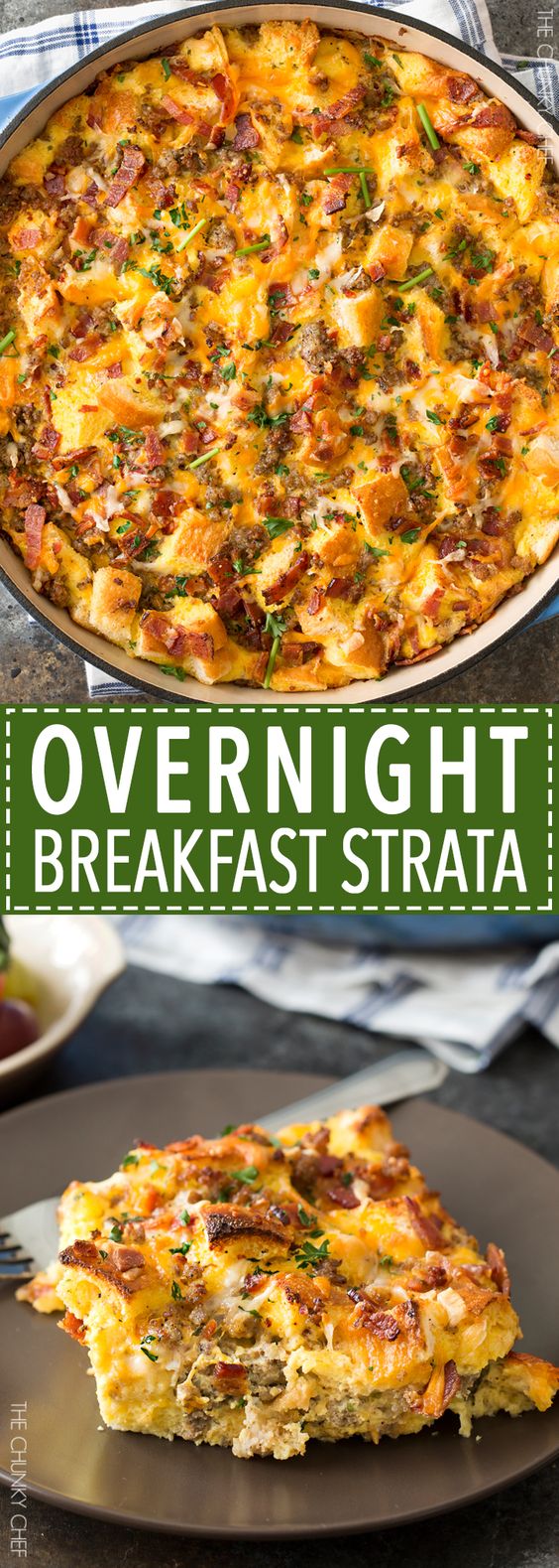 Easy Overnight Breakfast Strata Recipe – Cucina de Yung