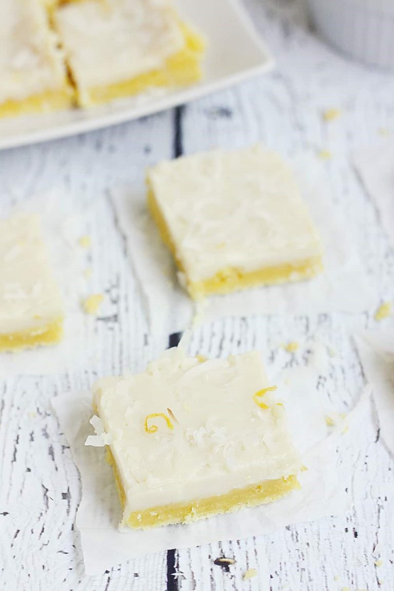 Easy Cake Mix Lemon Bars Cucinadeyung