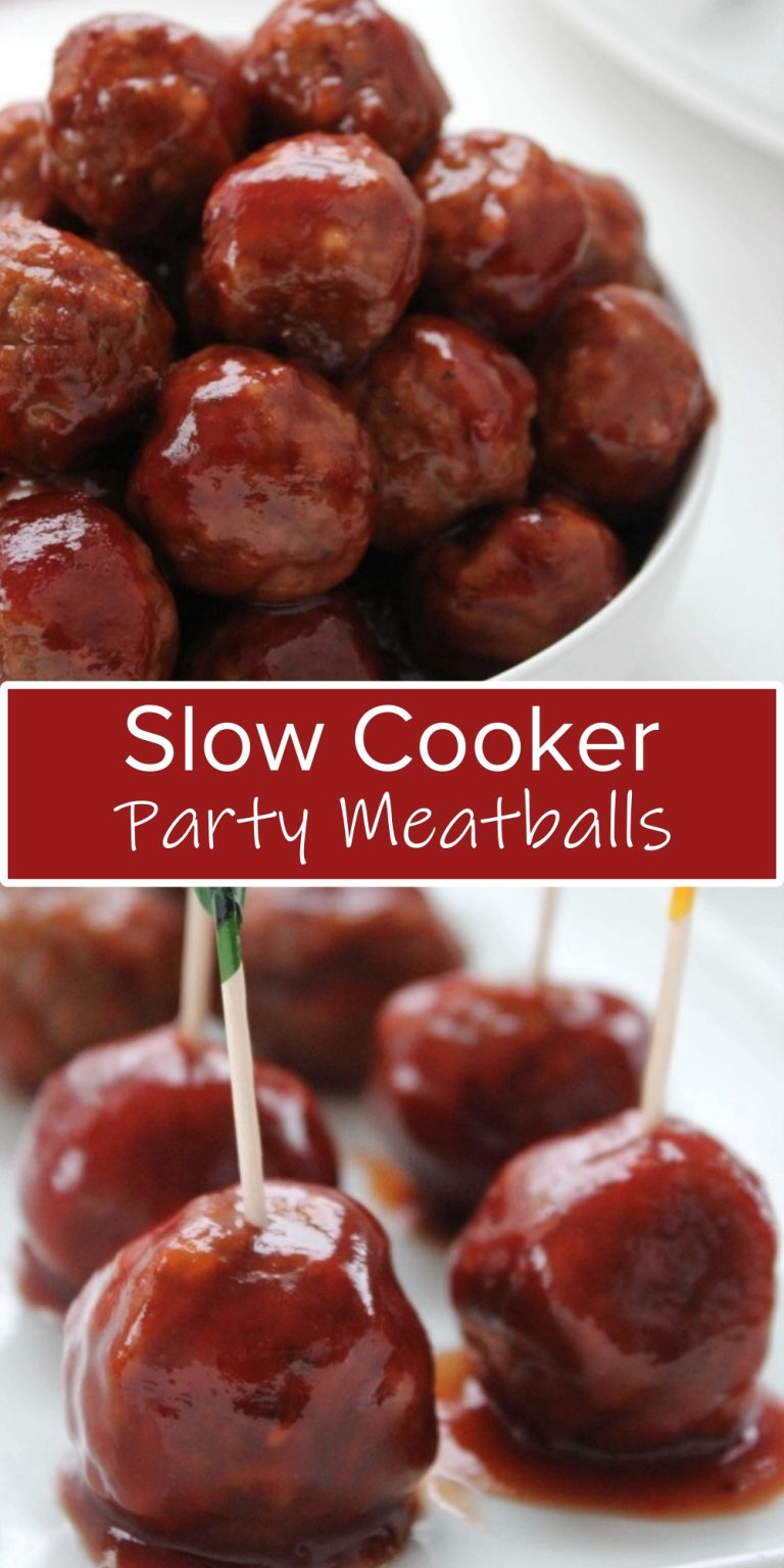 Easy Slow Cooker Party Meatballs Recipe CUCINADEYUNG