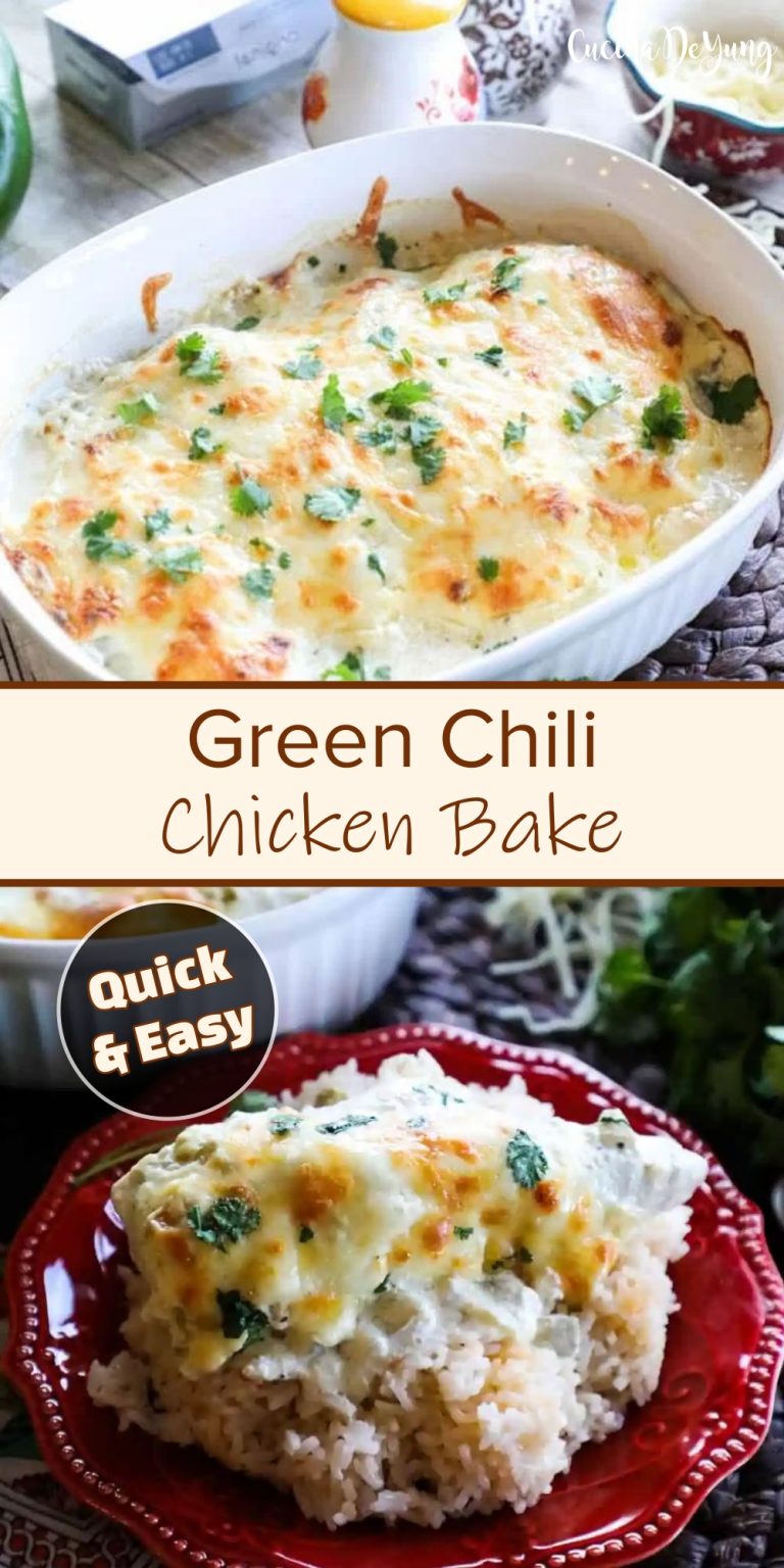 Quick And Easy Green Chili Chicken Bake Cucinadeyung