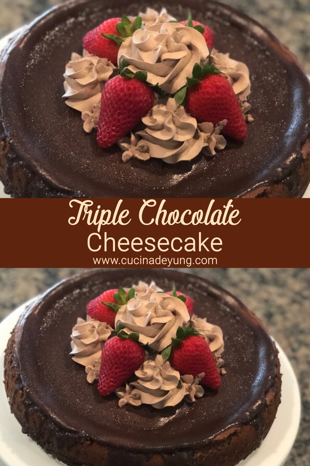 Triple Chocolate Cheesecake Recipe – CUCINADEYUNG