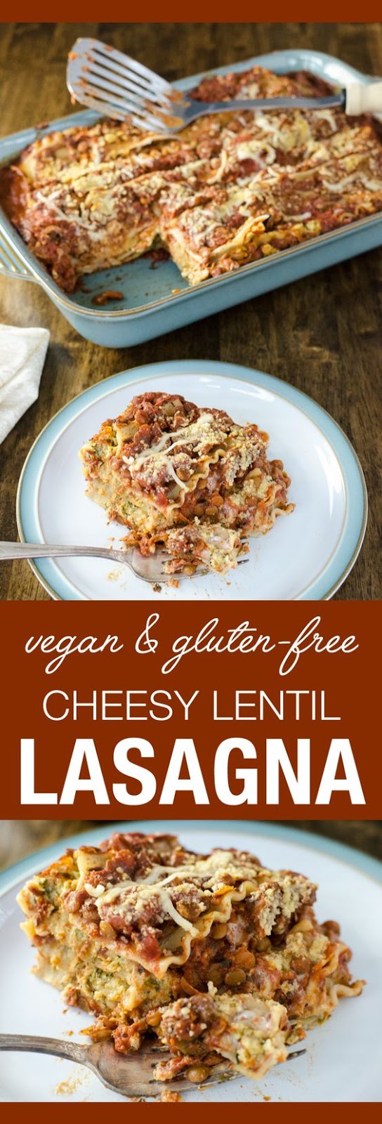 Vegan Cheesy Lentil Lasagna Recipe (gluten-free) – Cucina de Yung