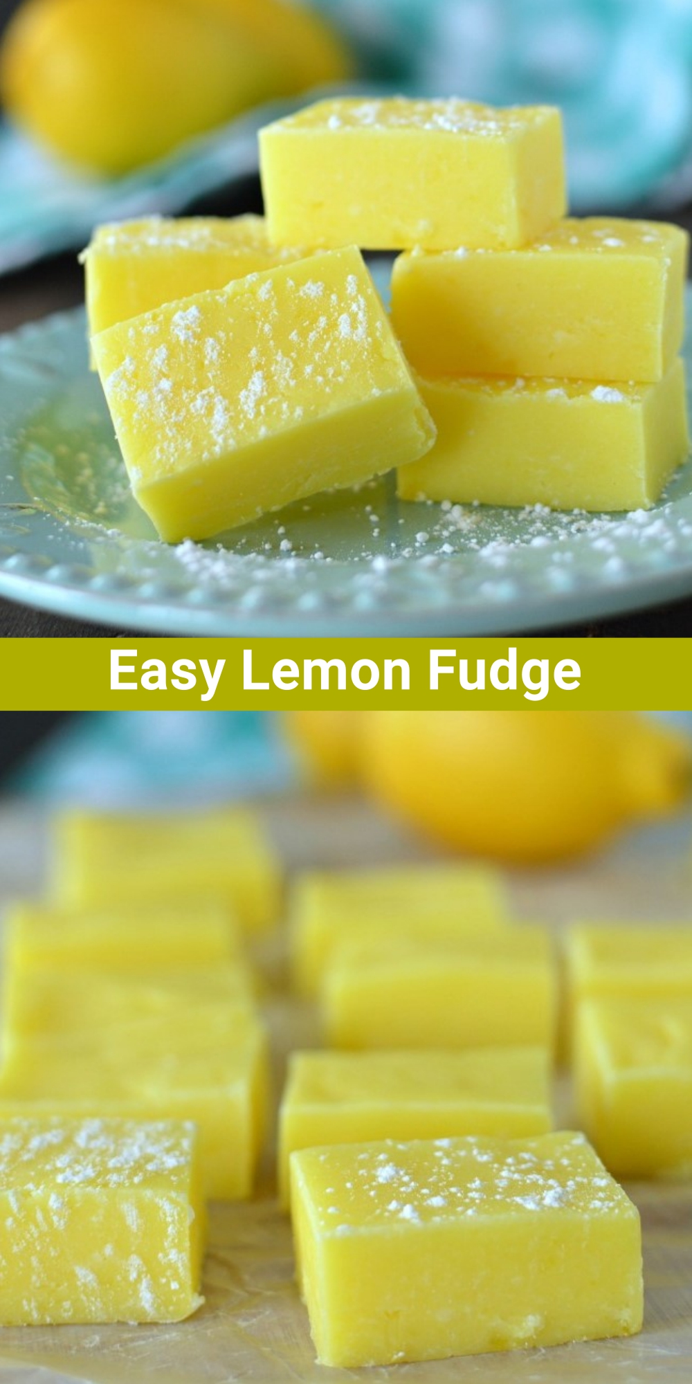 Easy Lemon Fudge Recipe (5 minute) CUCINADEYUNG