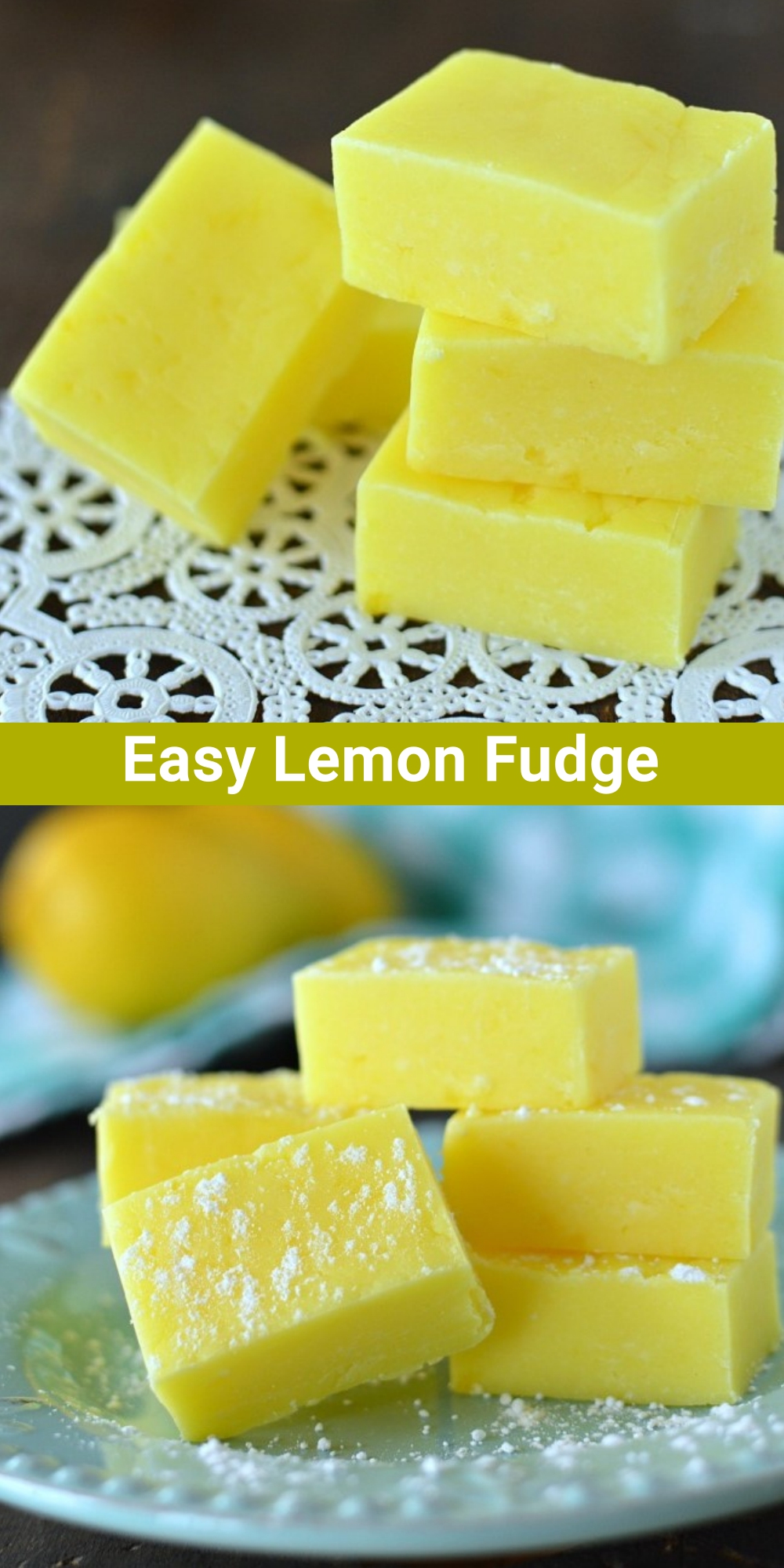 Easy Lemon Fudge Recipe (5 minute) - Cucinadeyung