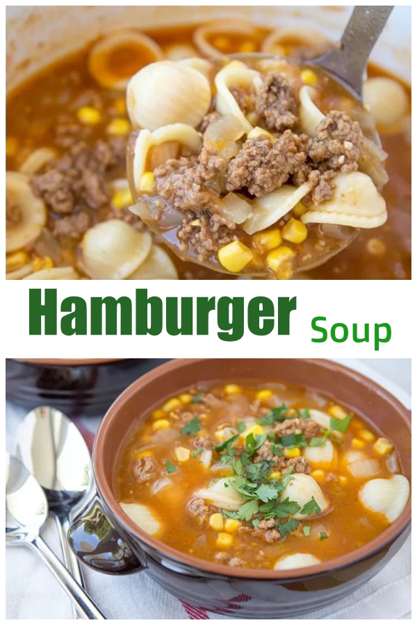 Hamburger Soup Recipe - CUCINA DE YUNG