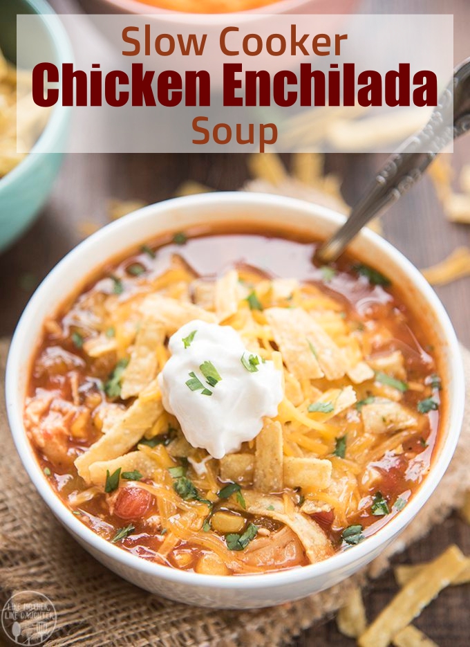 Slow Cooker Chicken Enchilada Soup Recipe – CUCINADEYUNG