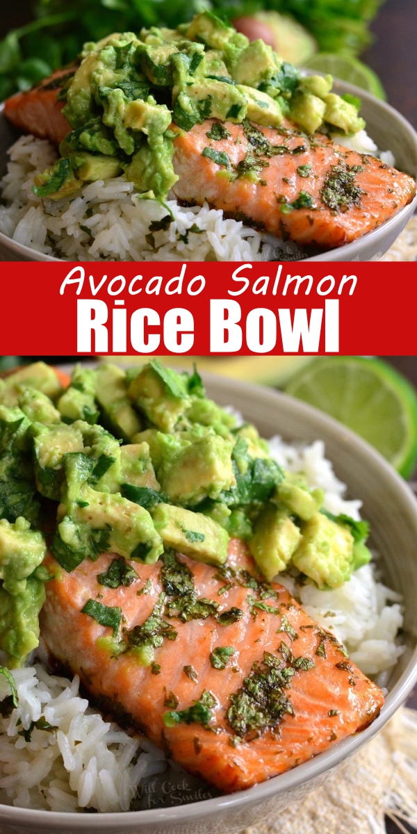 Avocado Salmon Rice Bowl - CUCINA DE YUNG