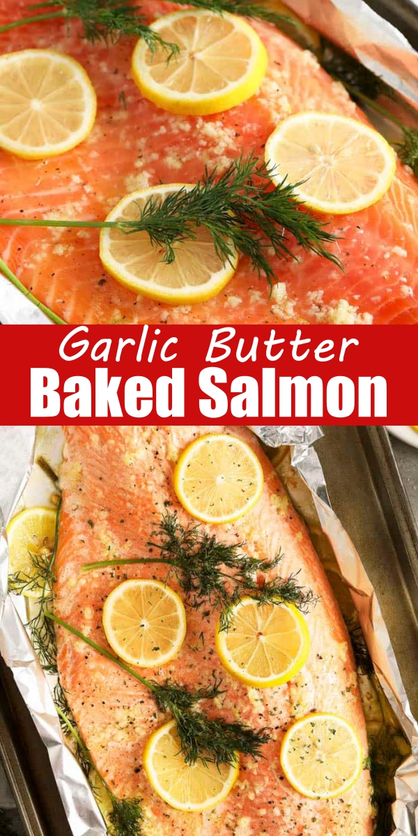 Garlic-Butter Baked Salmon - CUCINA DE YUNG