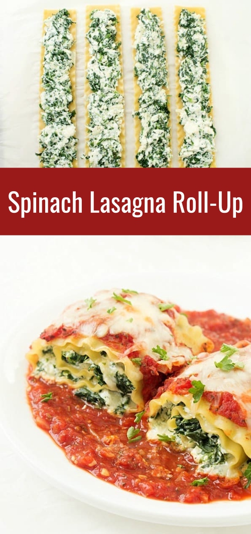 Spinach Lasagna Roll-Up Recipe - CUCINA DE YUNG