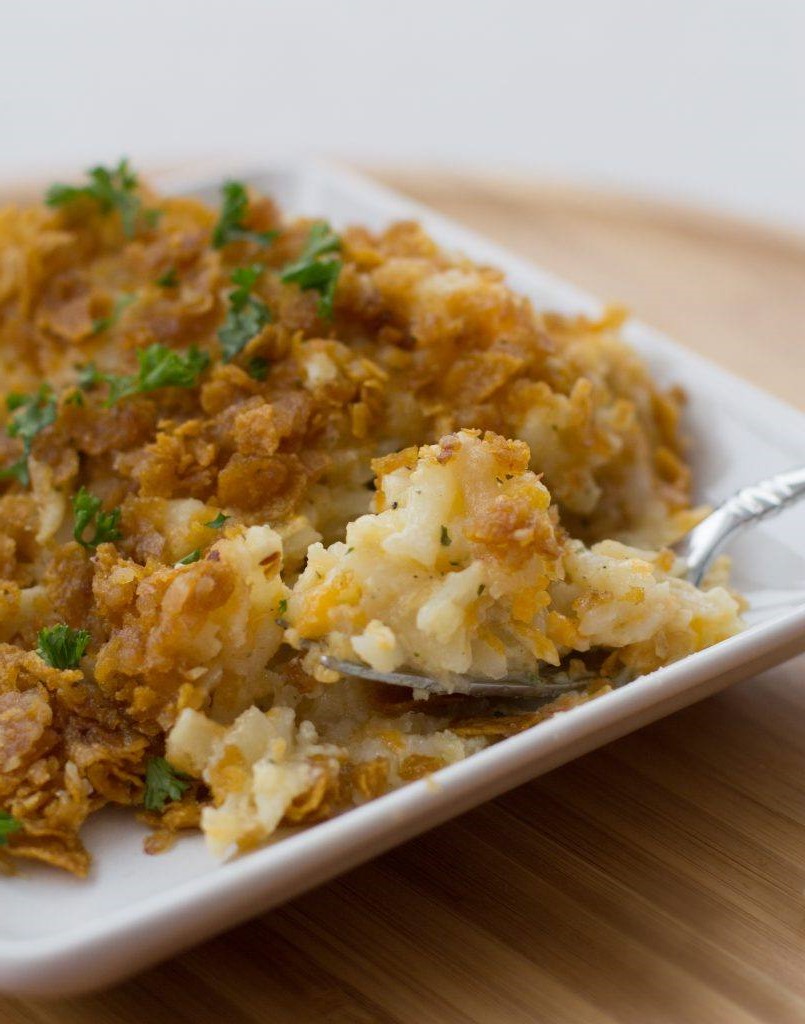 The Best Slow Cooker Cheesy Ranch Potatoes Cucinadeyung 